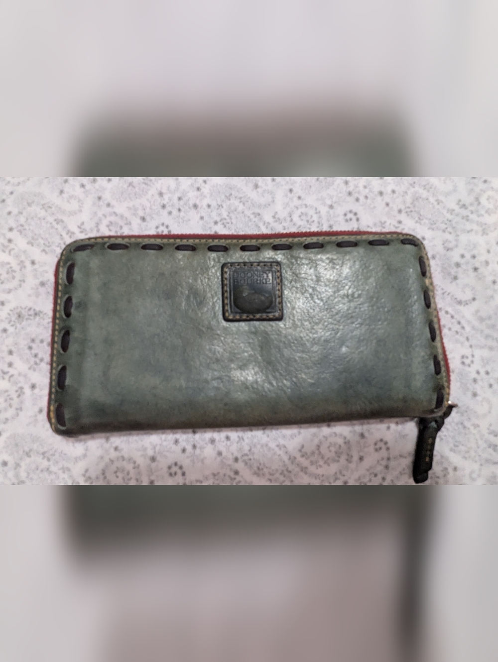 Dooney & Bourke Florentine Wallet Olive Green